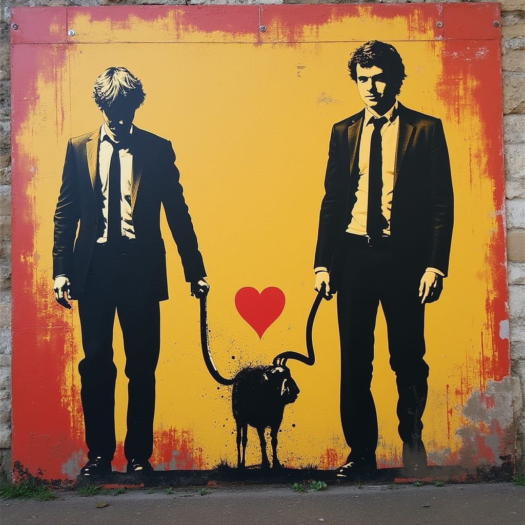 Street Art Inspired by Banksy and Shepard Fairey