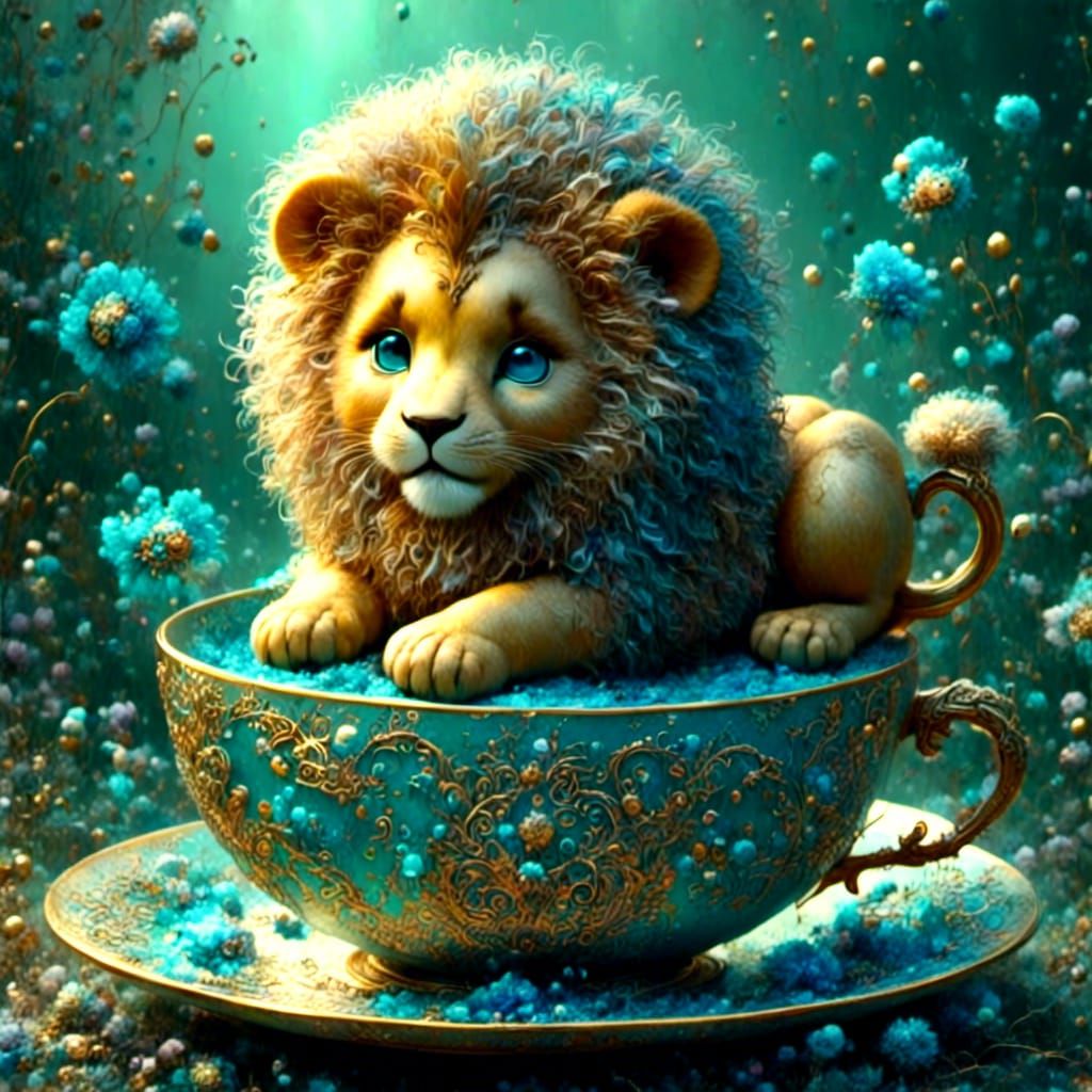 Lion In A Teacup two