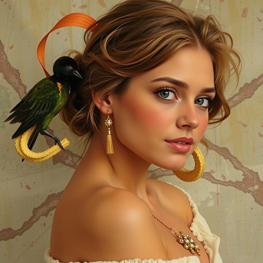 Abstract Swirling Red Forms in Dynamic Motion