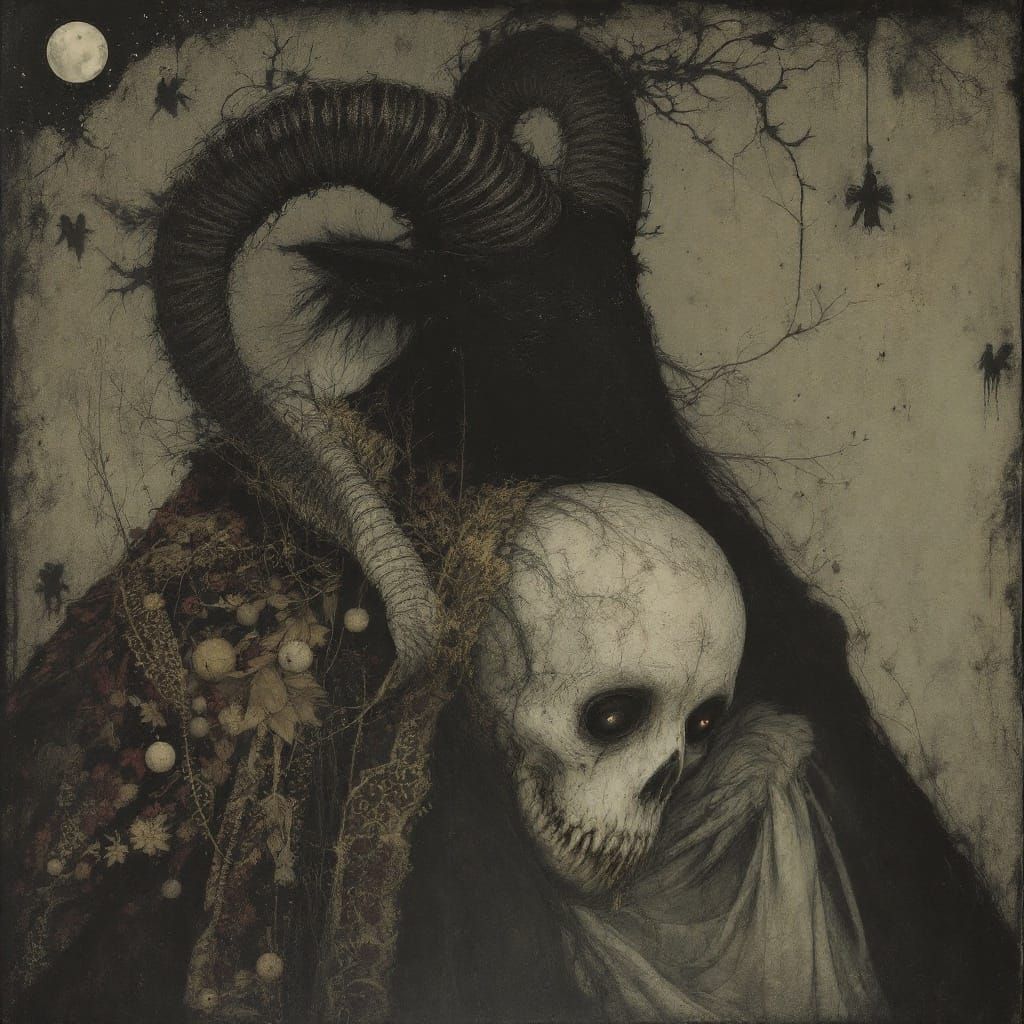 Surreal Ram Descends into a Haunting Abyss in Dark Fantasy S...