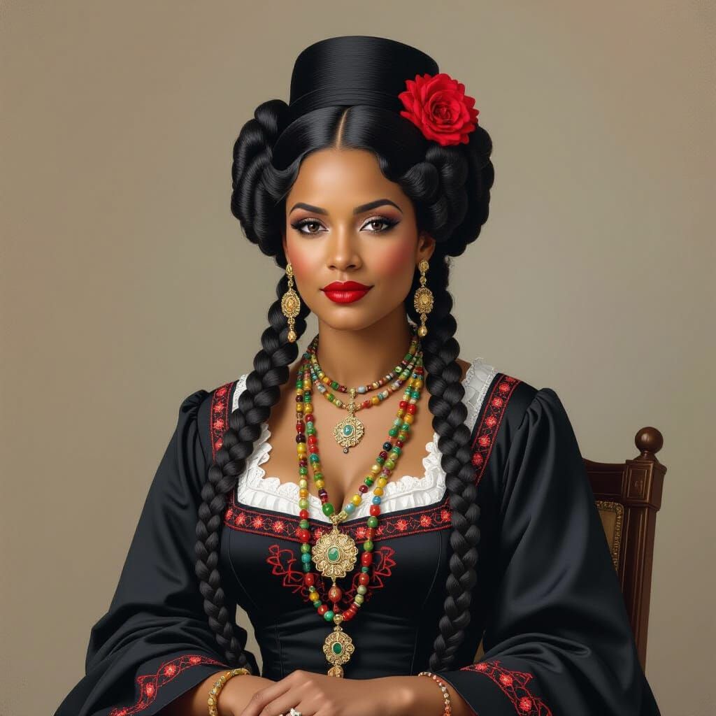 Marie Laveau Portrait: Voodoo Queen