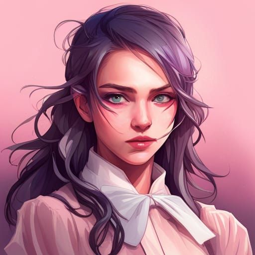 Kawaii Pink Cat Sticker Design in 8K Resolution