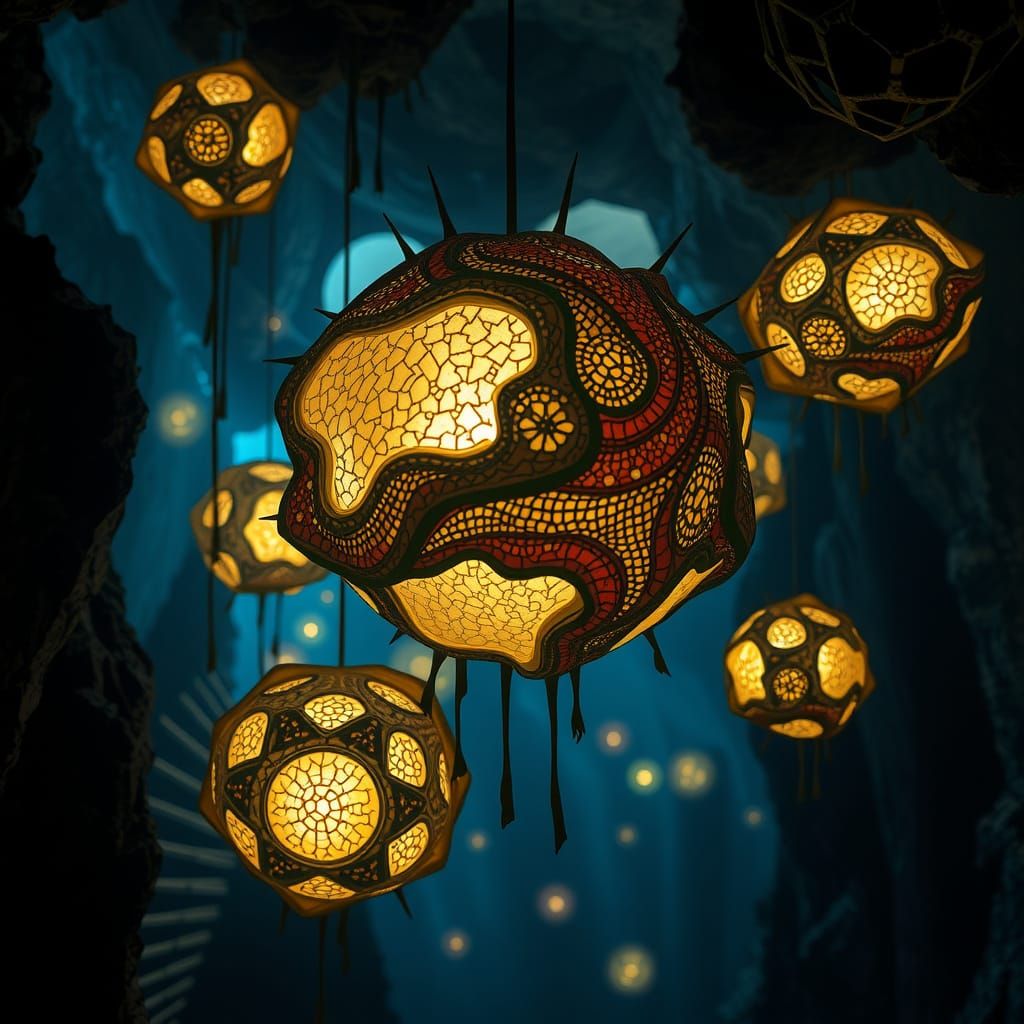 Surrealist Dreamscape Unfolds in Varogami-Inspired Fabric La...