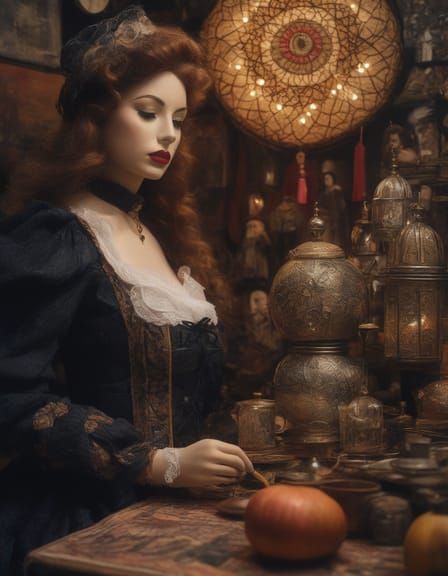 Detailed Workshop Interior Scene