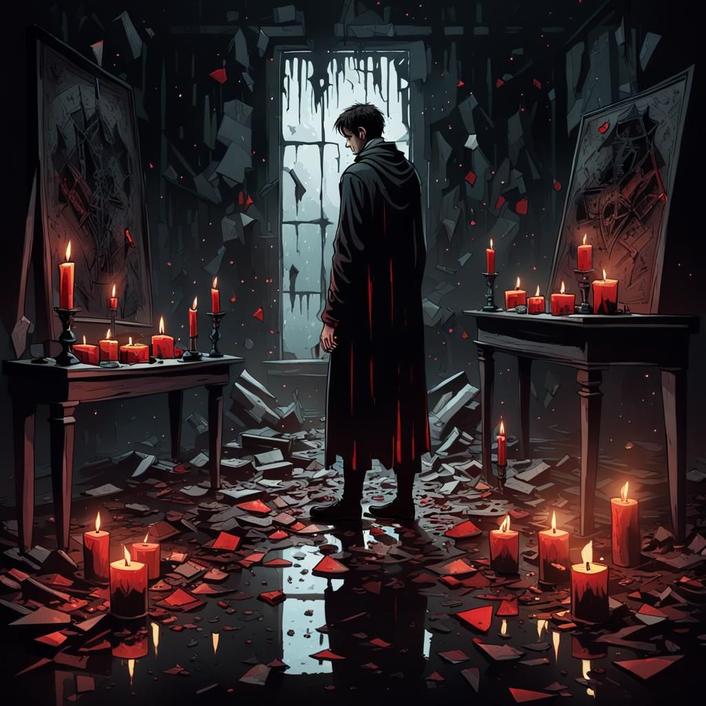 Eerie Dark Fantasy: Shattered Mirror and Superstition