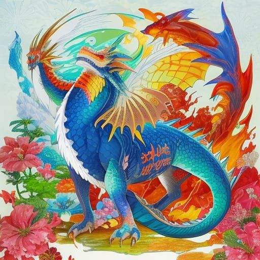 Celestial Dragon of Festive Dawn