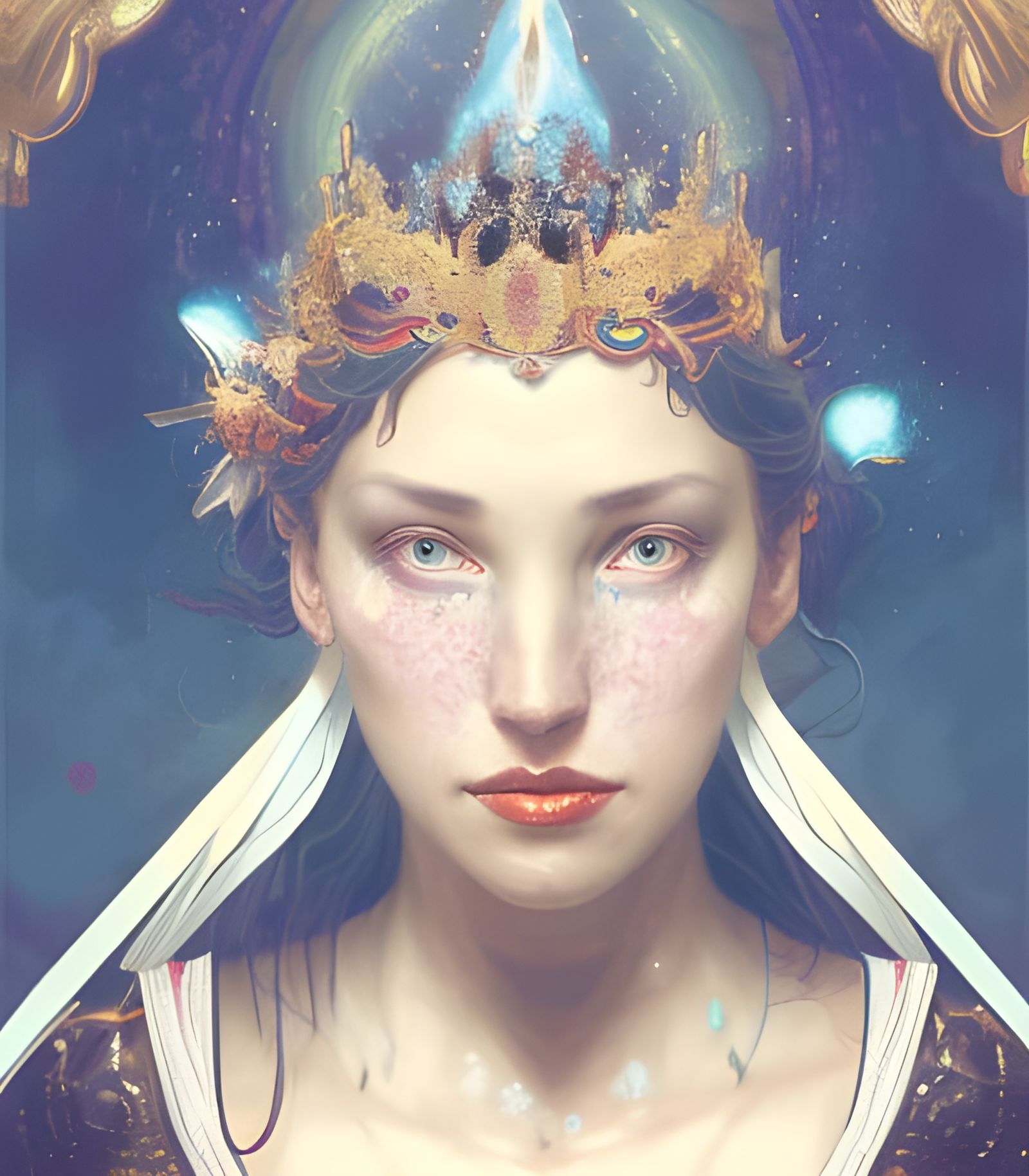 Queen of Love, Magic and Peace Portrait