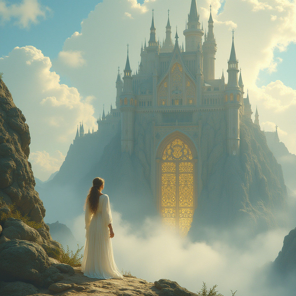 Psyché at the Gates of Eros' Castle