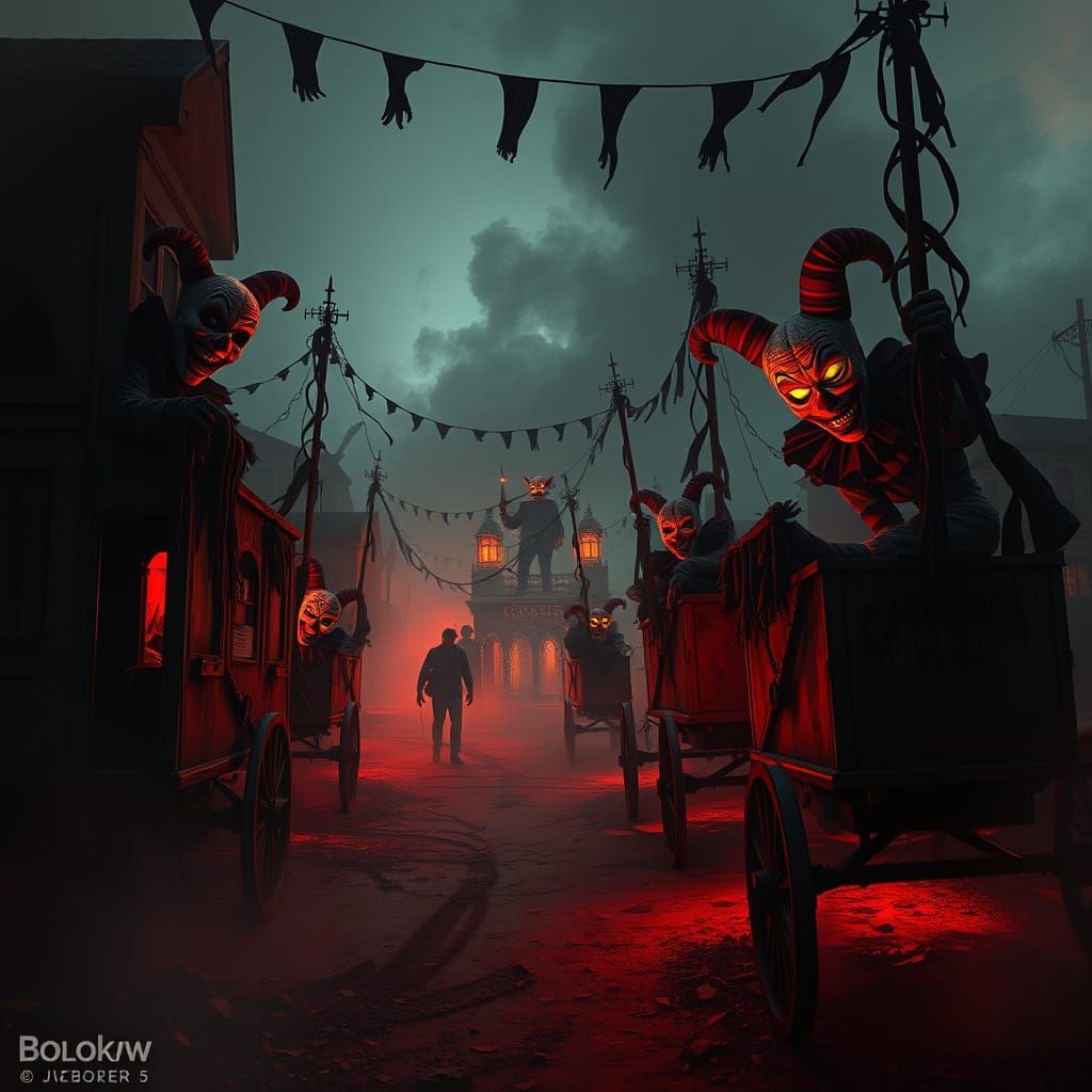 Eerie Carnival Crawls into Forsaken Town