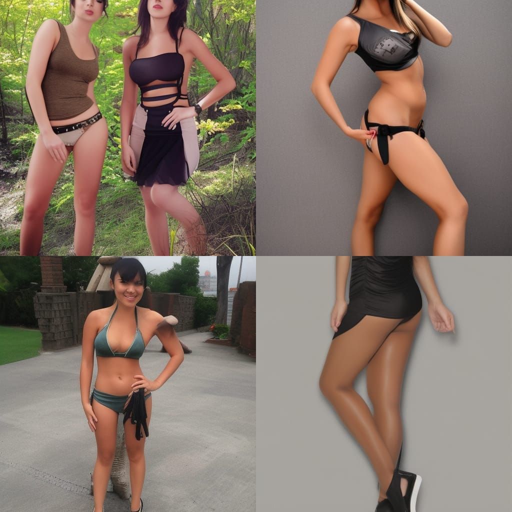 Stunning Women in Lingerie Fashion Shoot