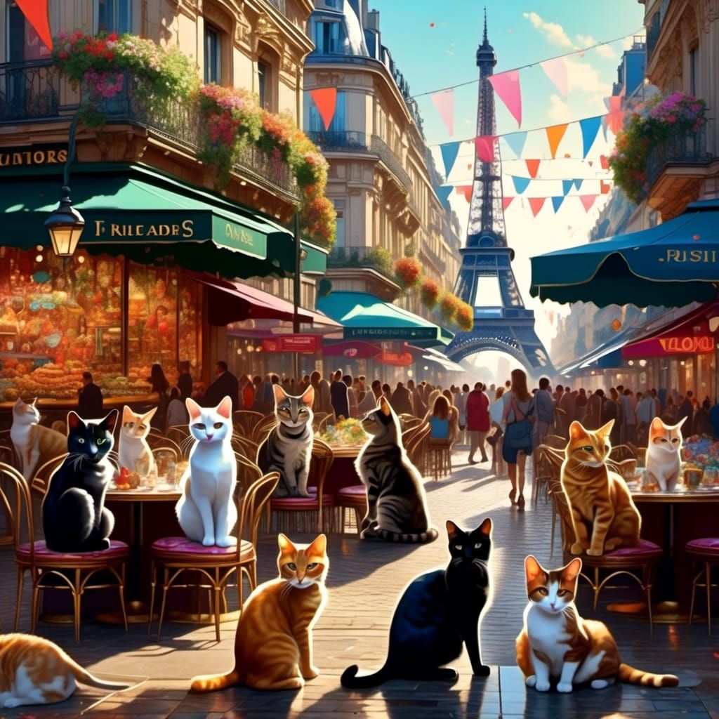 If cats ruled the world (Paris edition 2/3)