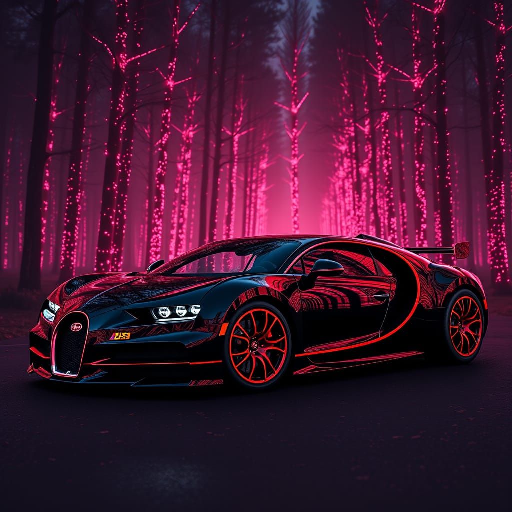Bugatti by Neon Forest