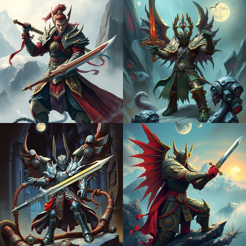 Final Fantasy Style Character Art