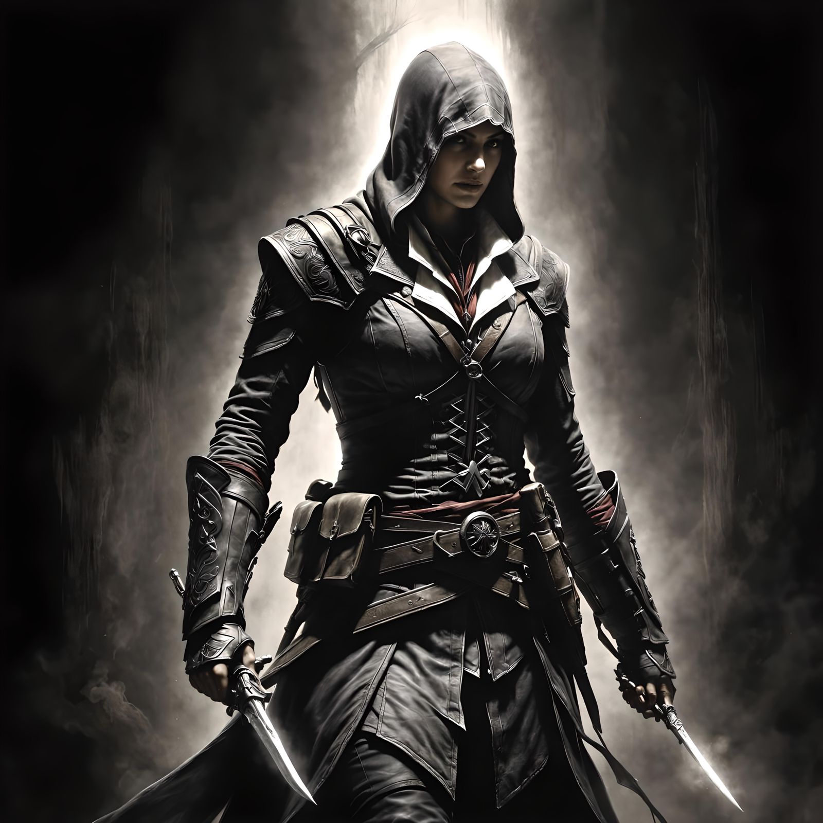 "We work in the darkness to serve the light"