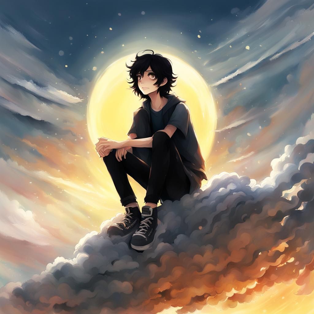 Female Nico Di Angelo in Divine Sunshine