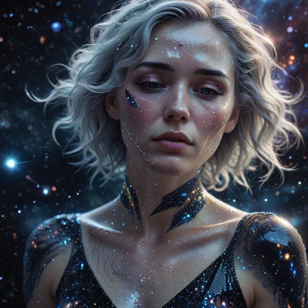 Cosmic Tears of a Starry Maiden