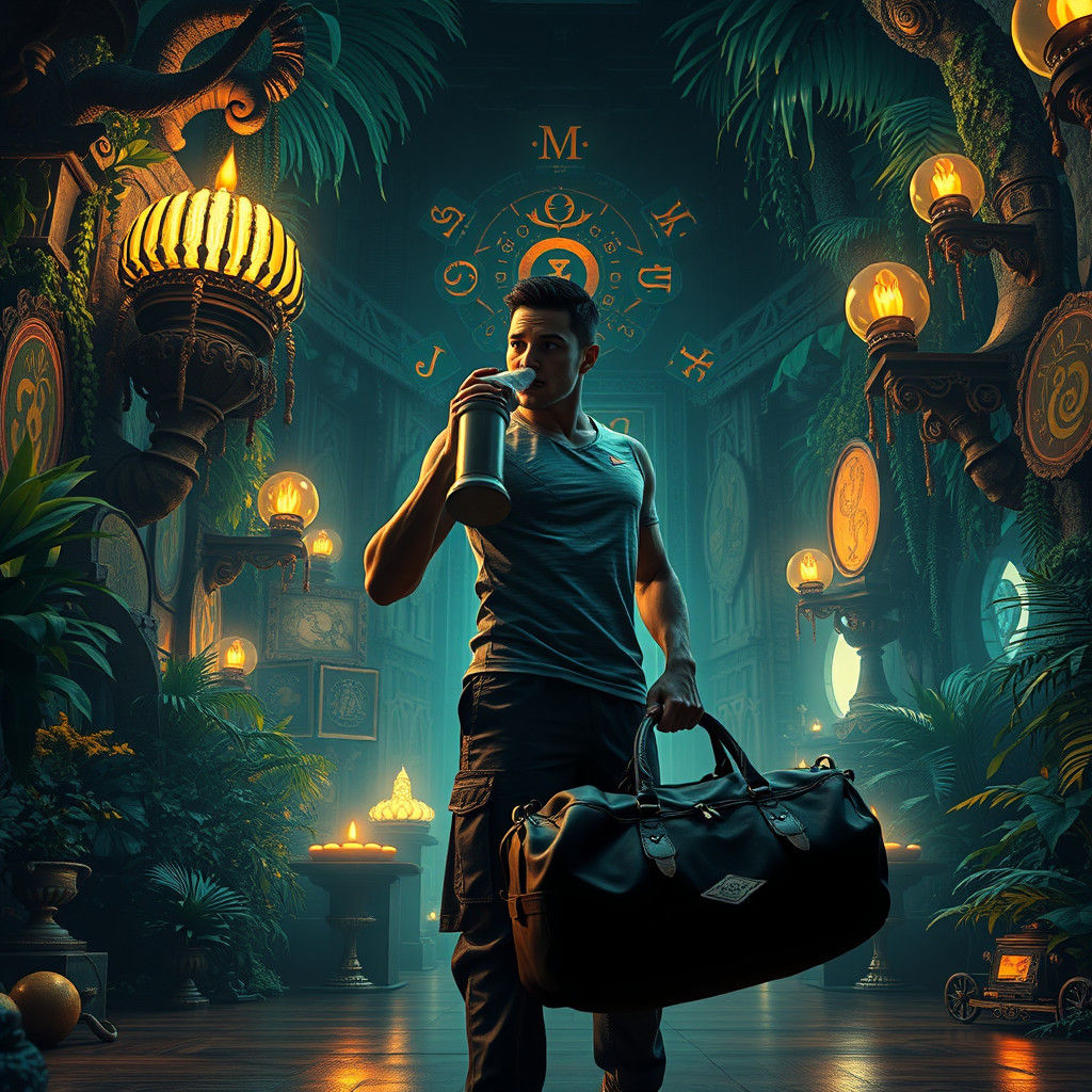 Mystical Gym Spitting Class in Unreal Engine 5