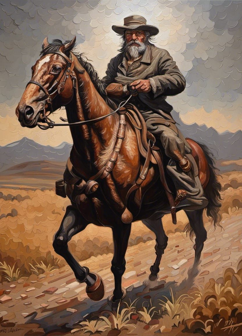 Nice Cayuse You Got There Old Timer.