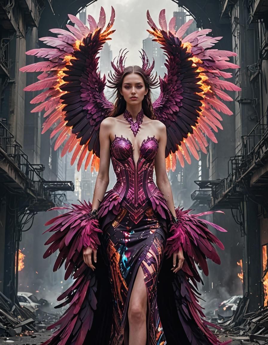 Faux Feather Couture