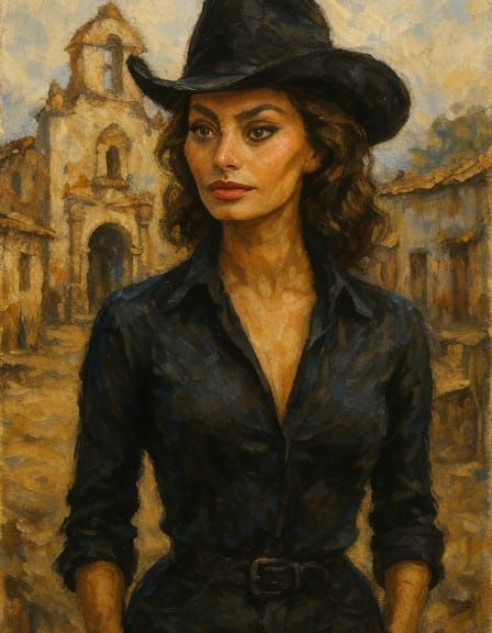 Sophia Loren in Classic Hollywood Glamour