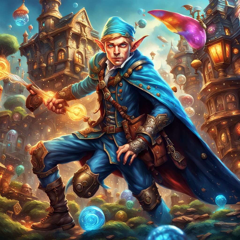 RPG Character Super Hero ELF