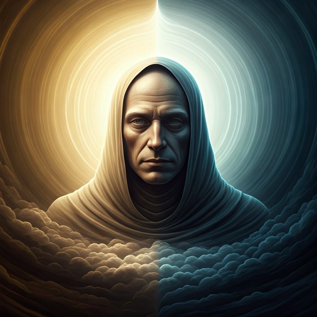 Eternal Balance: Light and Darkness in Harmony