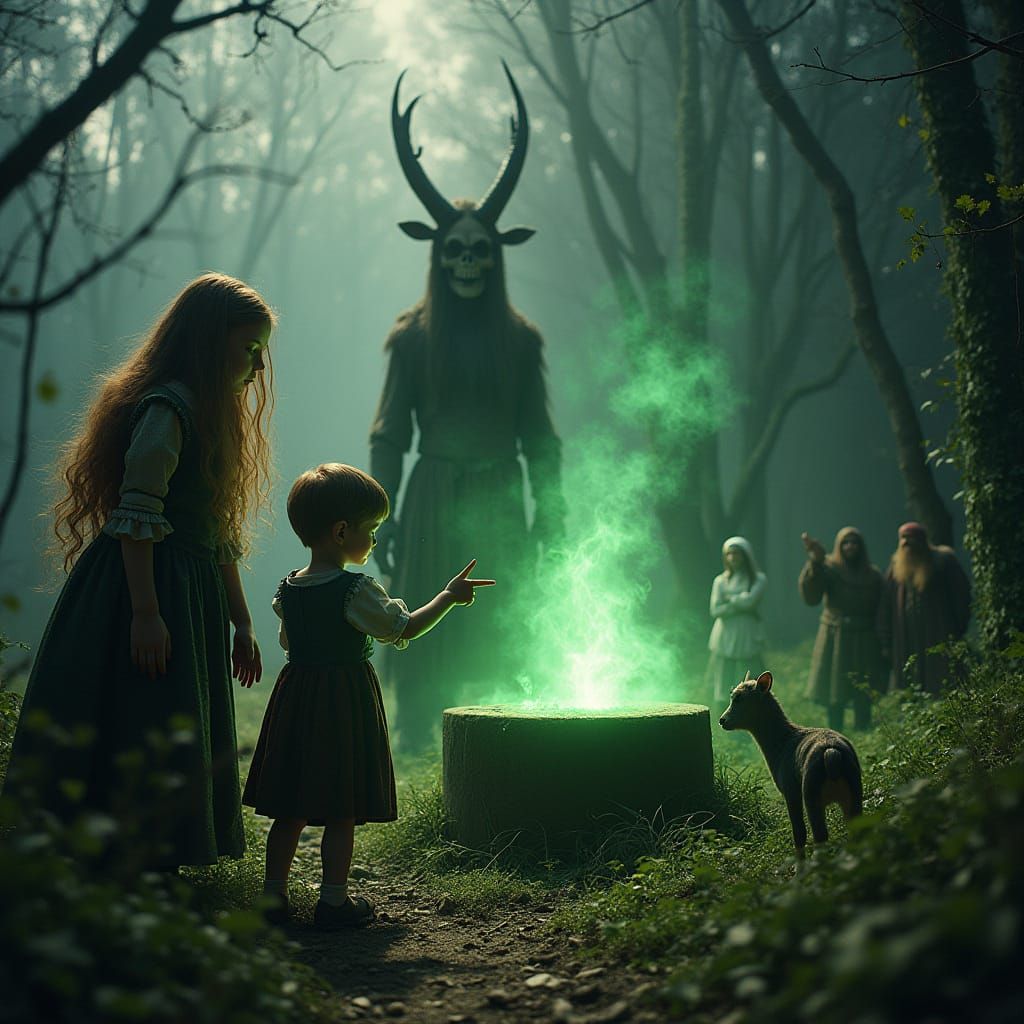 Mystical Russian Folklore Comes to Life in Cinematic Poster