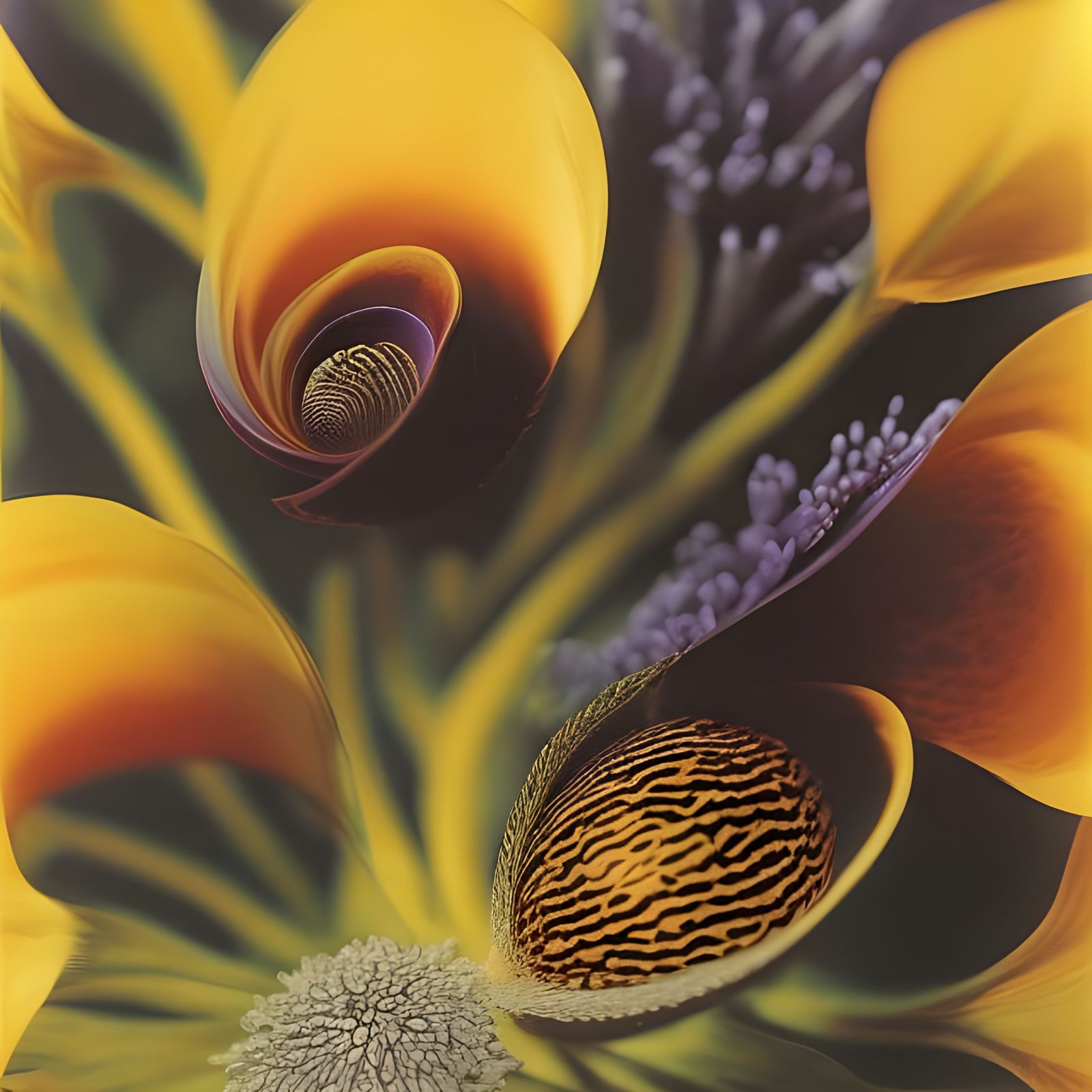 Mandelbulb Junctions and Spurs in Vivid Detail