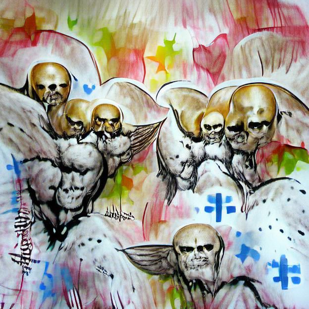 Angelic Descent: A Divine Vision