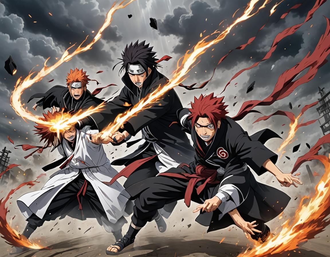 Anime Battle: Pain vs. Aizen in Fierce Fight