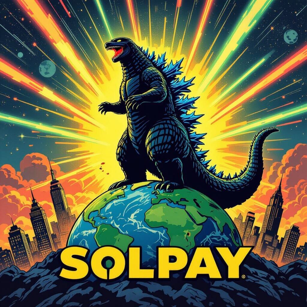 Godzilla Connects Global Cities with Solana Energy in Comic ...