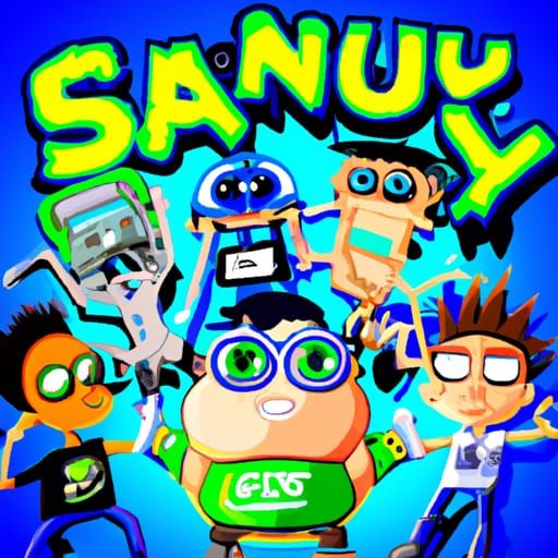 Animated Cartoon Character Collection