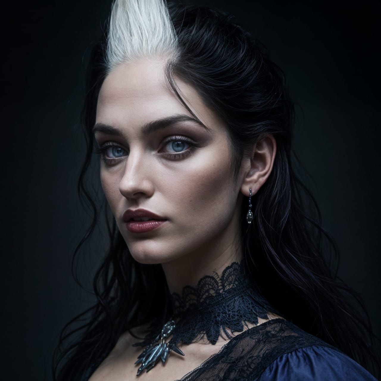 Goth Esmeralda, a Goth Disney Princess Portrait