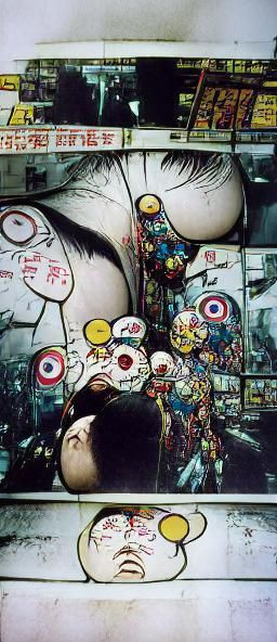 Cyberpunk Comic Art Inspired by Pop Art