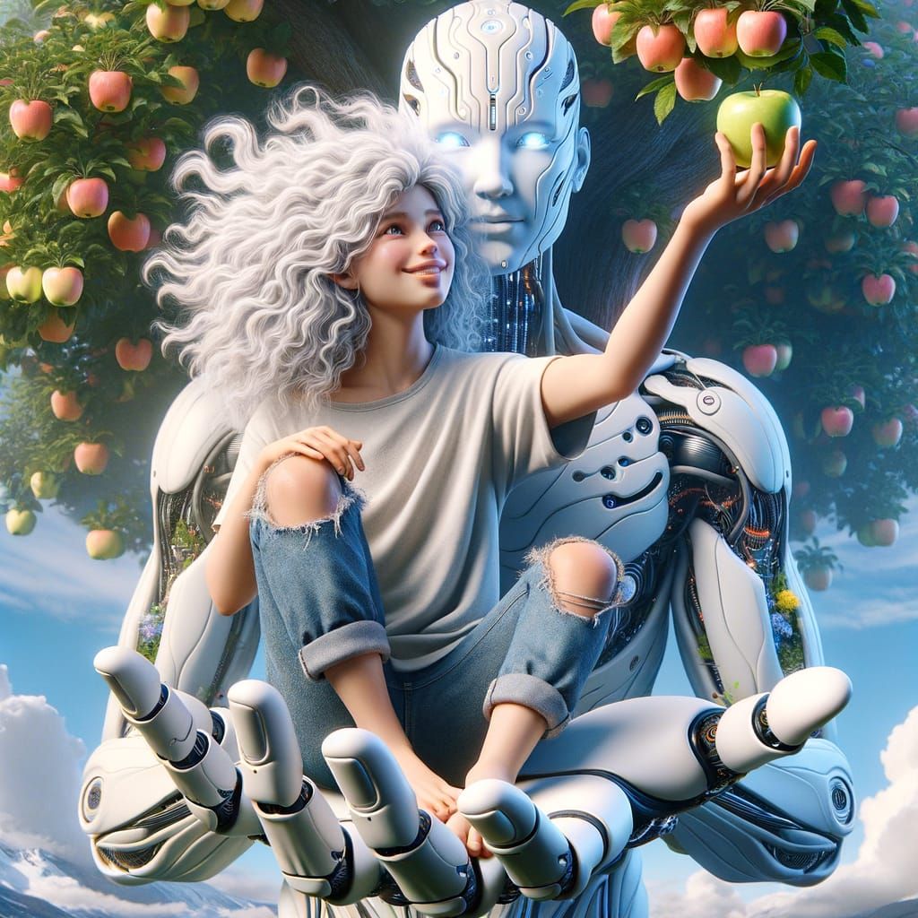 But don't tell mom that we stole the apple