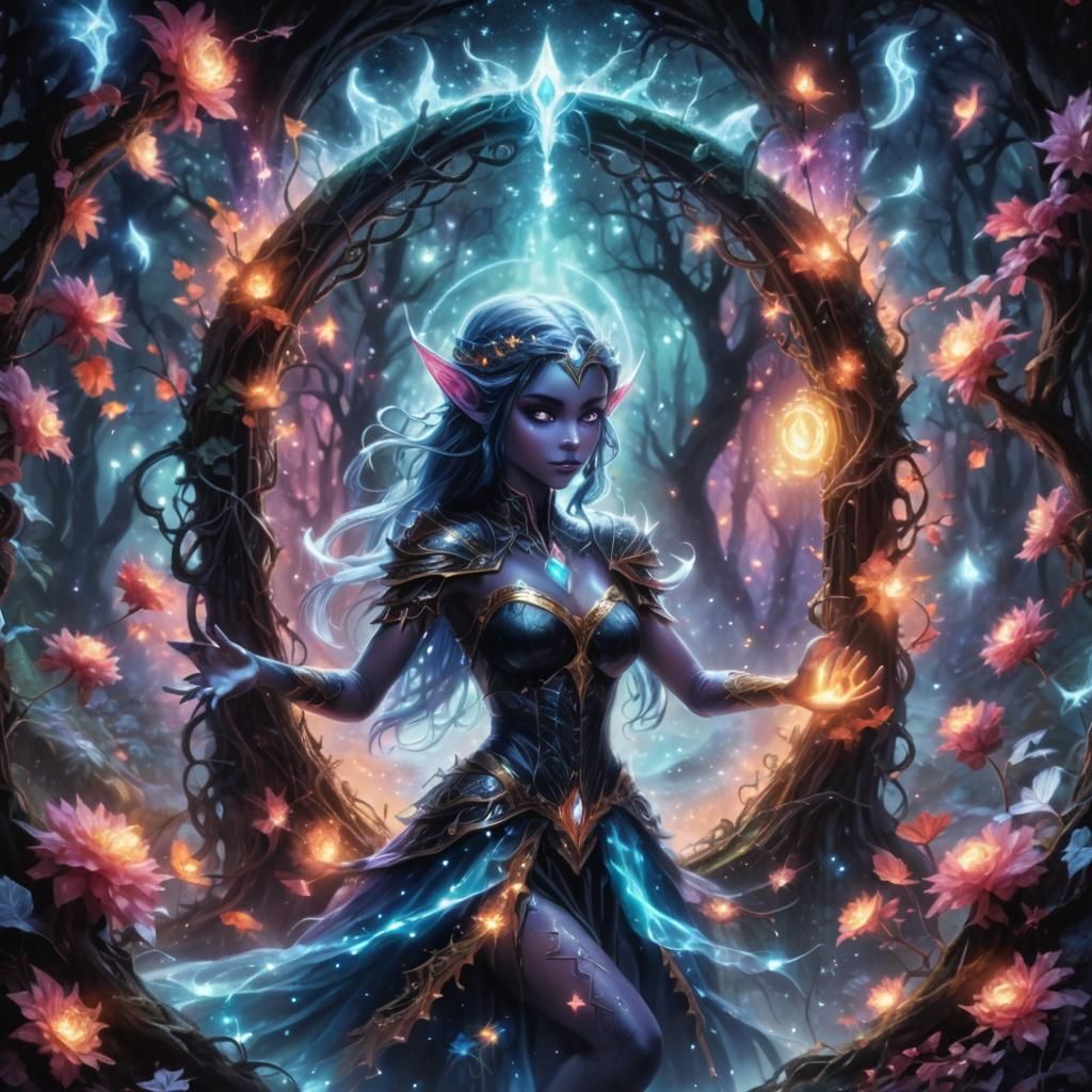 Elven Sorceress 1