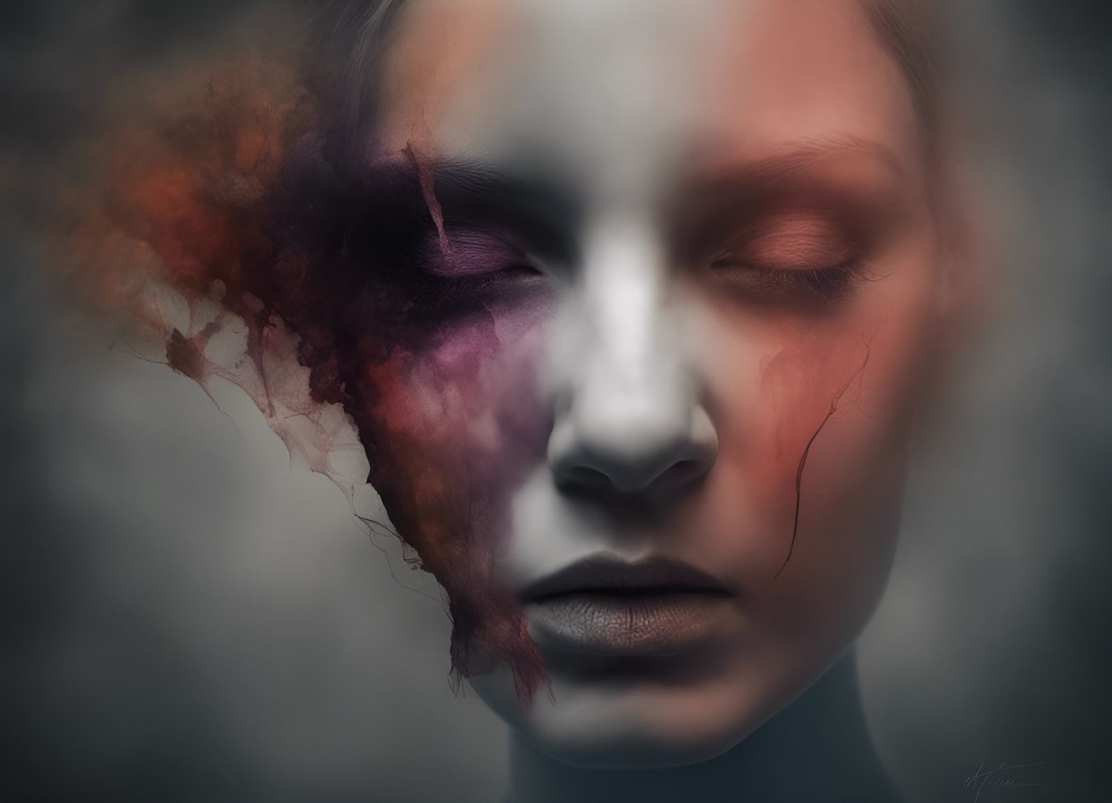 Grief in Shambles: Byzantine Gradient Art