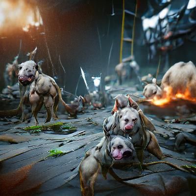 Dogs of War: 3D Concept Art
