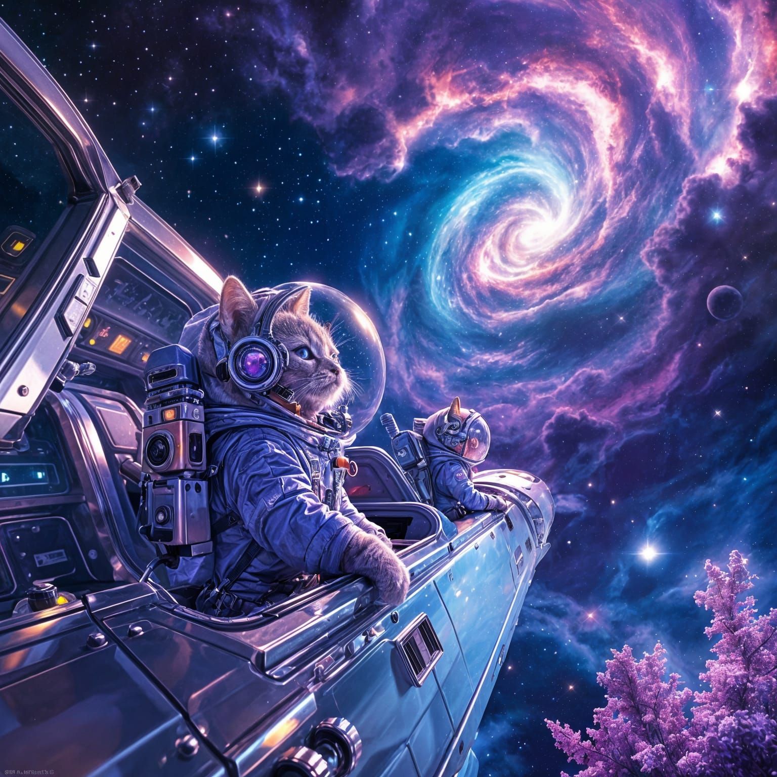 Kittens Spaceship Nebula