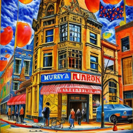 Photorealistic Street Graffiti Art