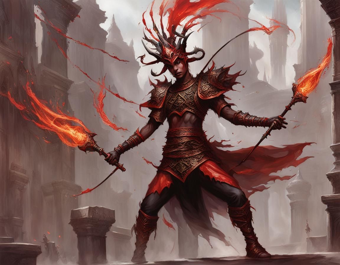 Rakdos Dancer in Ravnica
