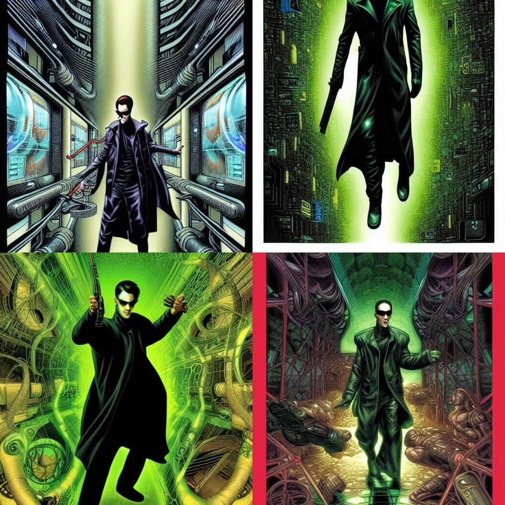 The Matrix: Comic Book Art by Brooks & Mumford
