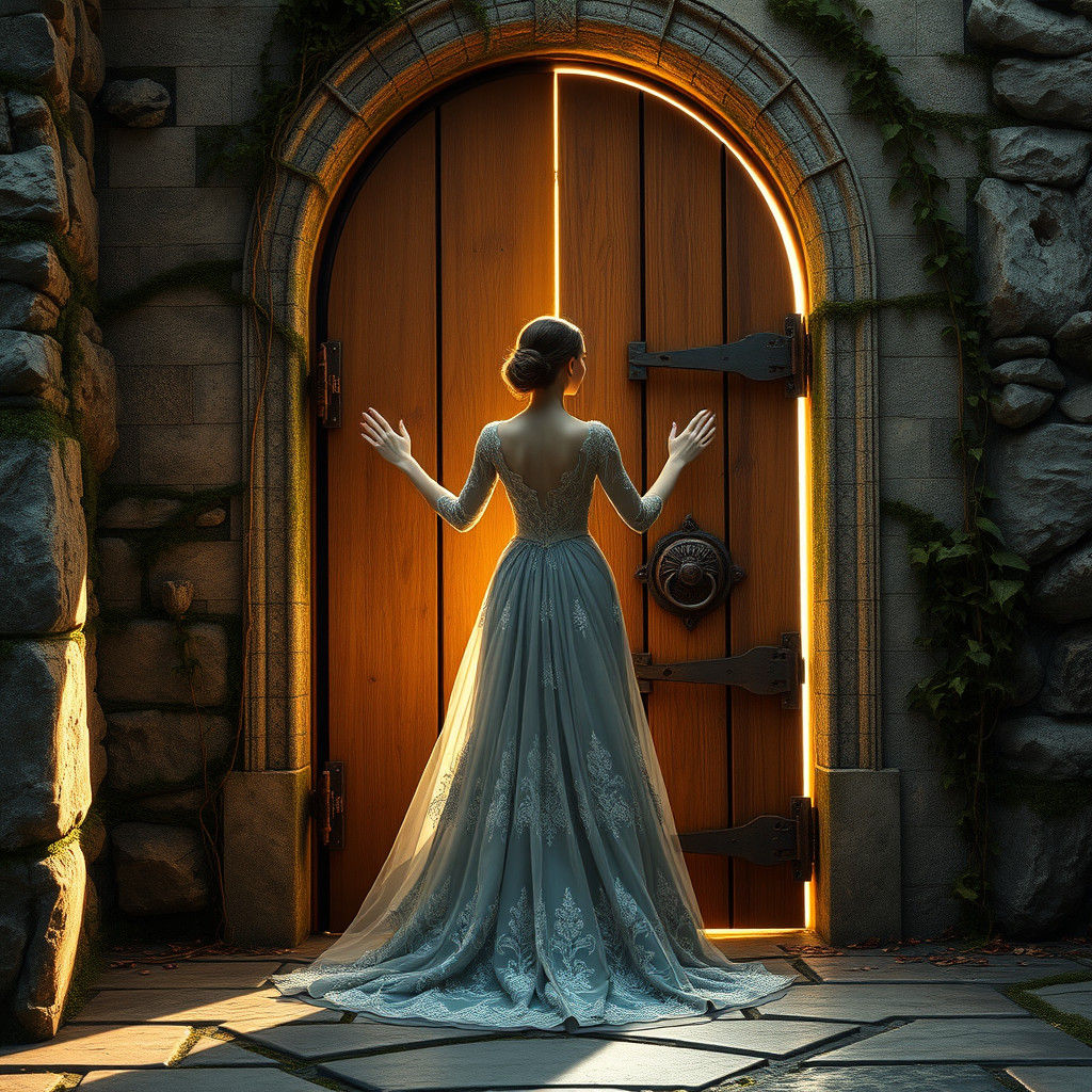 Ornate Doorway to a Mystical World