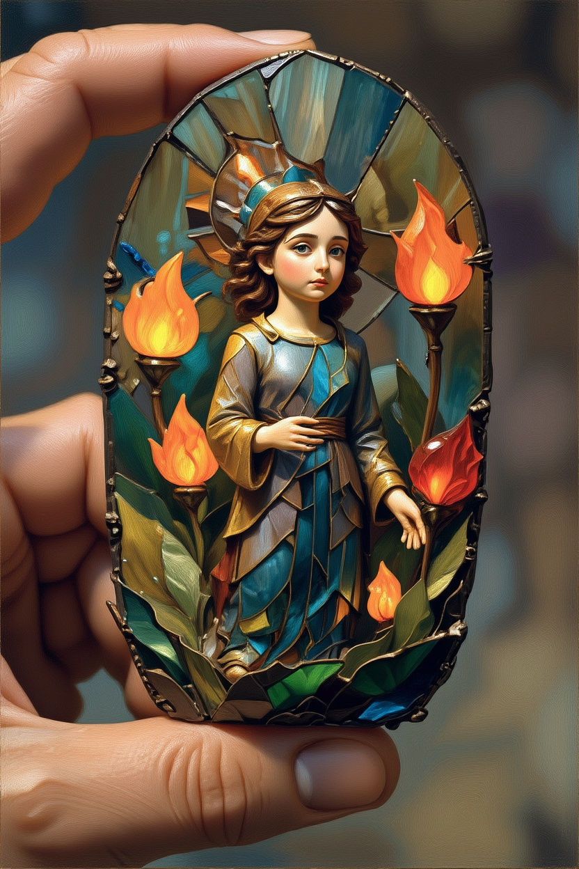 Layered Depth Composition with Continuous Rhythm