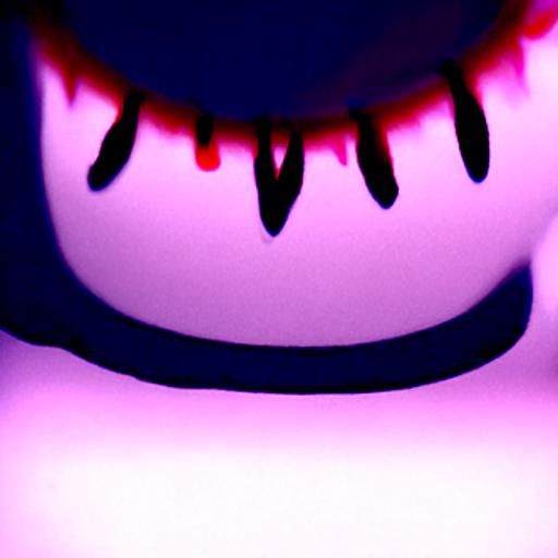 Abstract AI Generated Nightmare Image