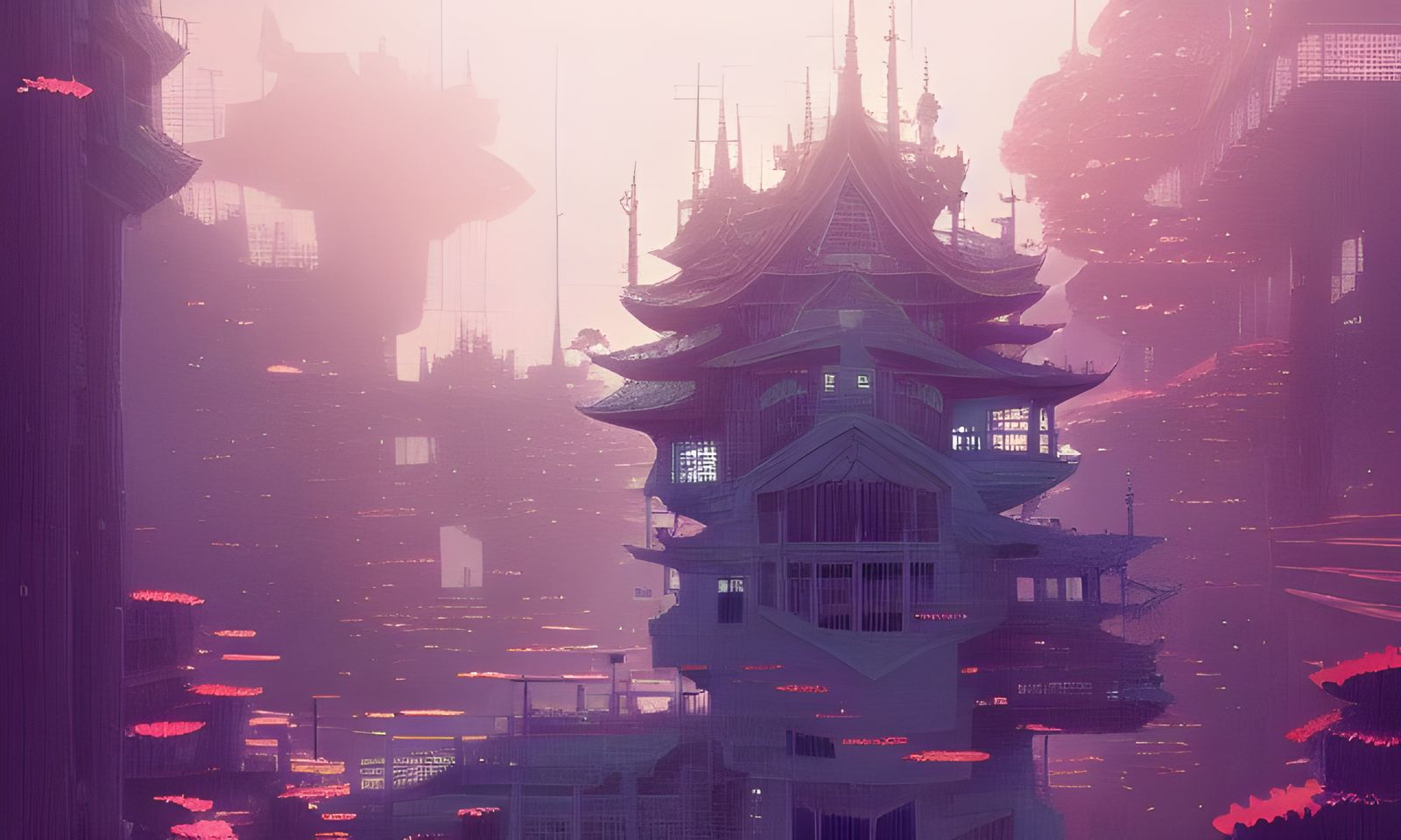 Spectacular Anime-Inspired Infinity Castle