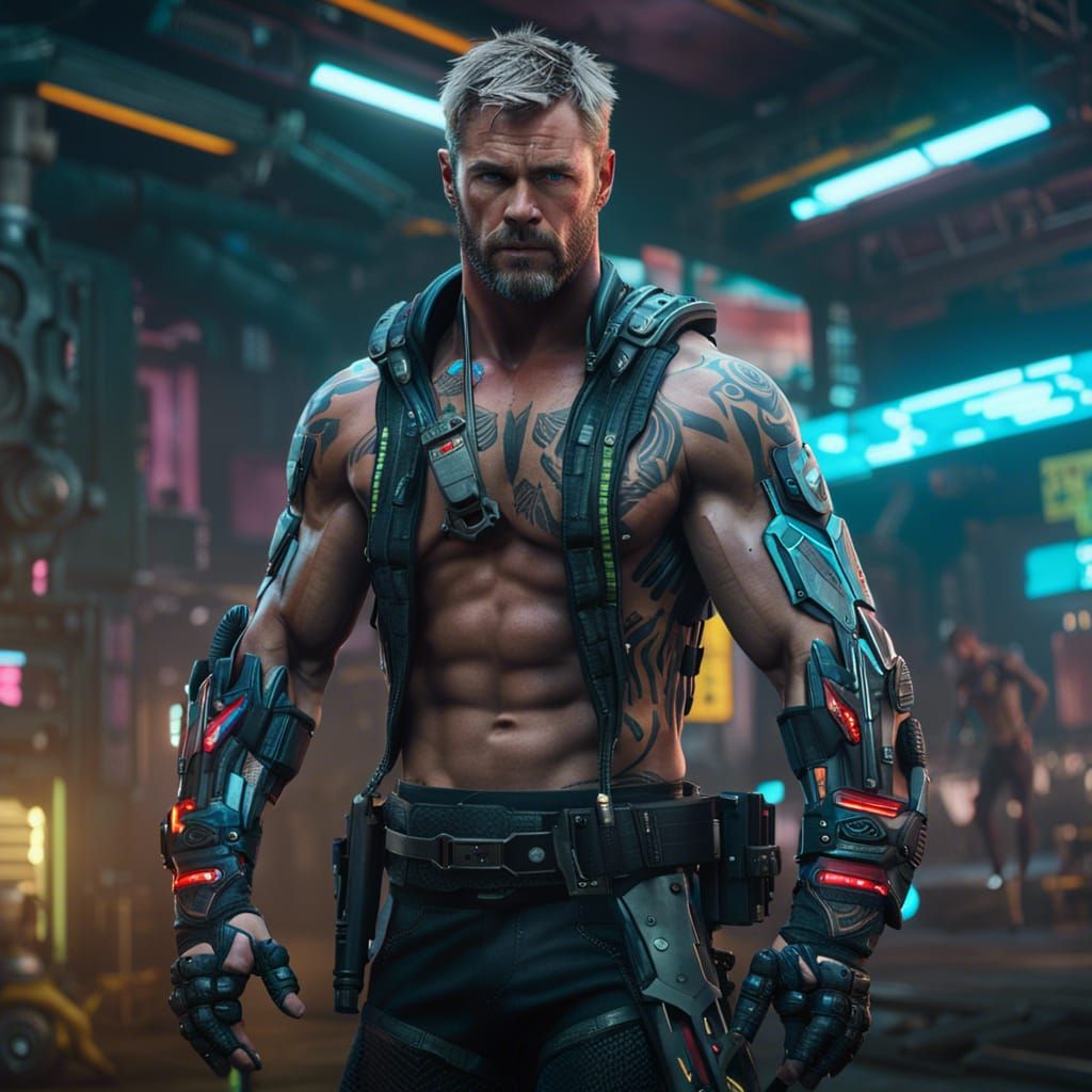 Cyberpunk Ripped Doc