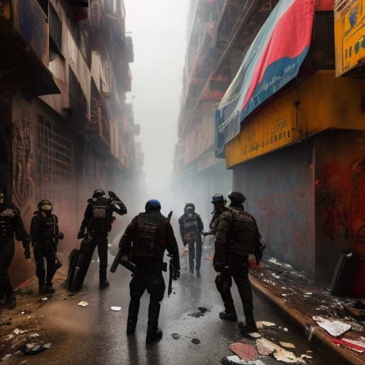 law and order in alley