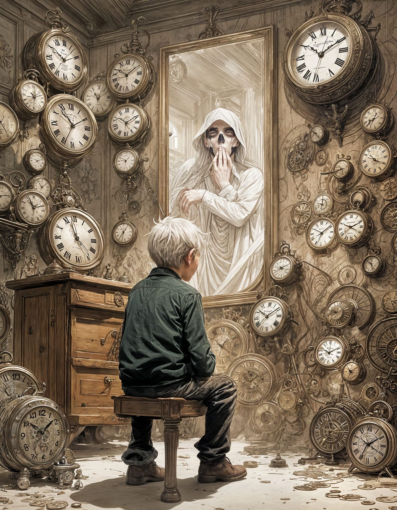 Can't hold onto time my boy 💔