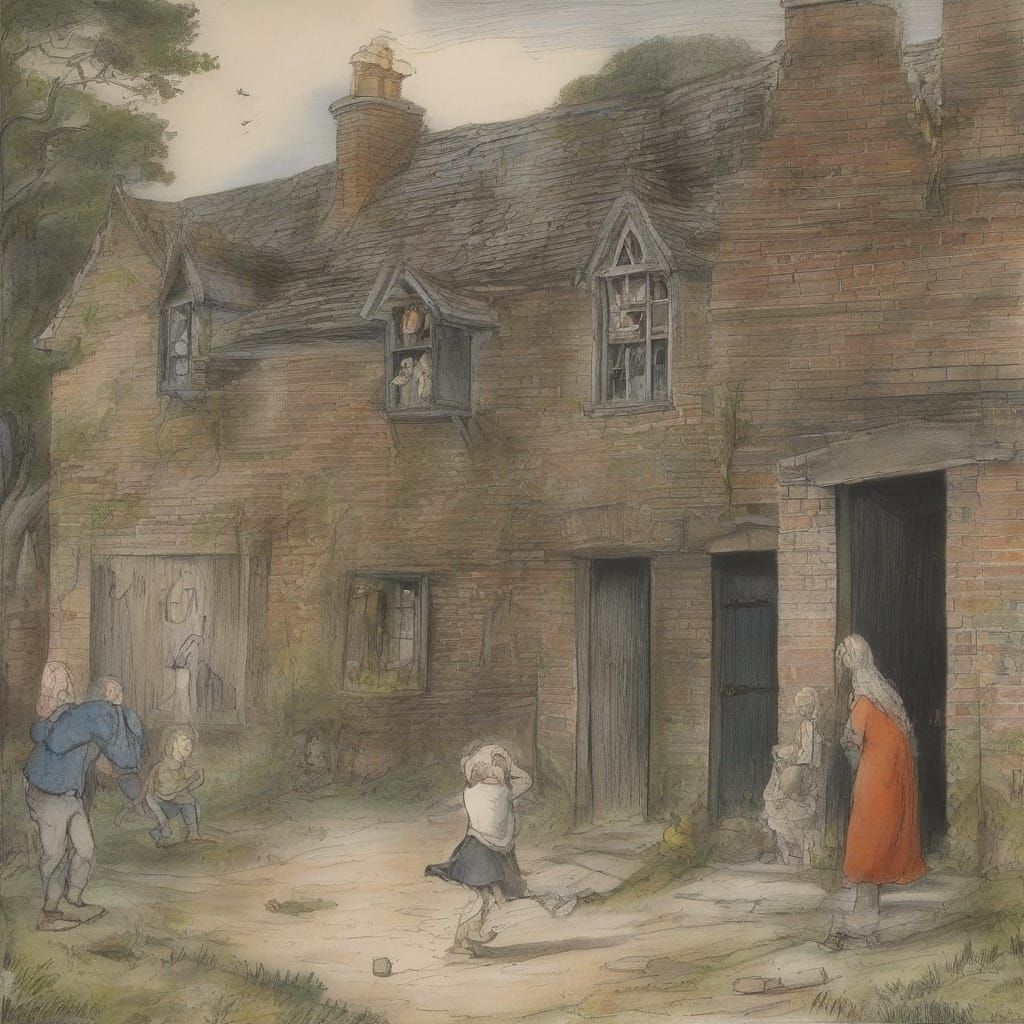 Animated Figures Inspired by William Blake